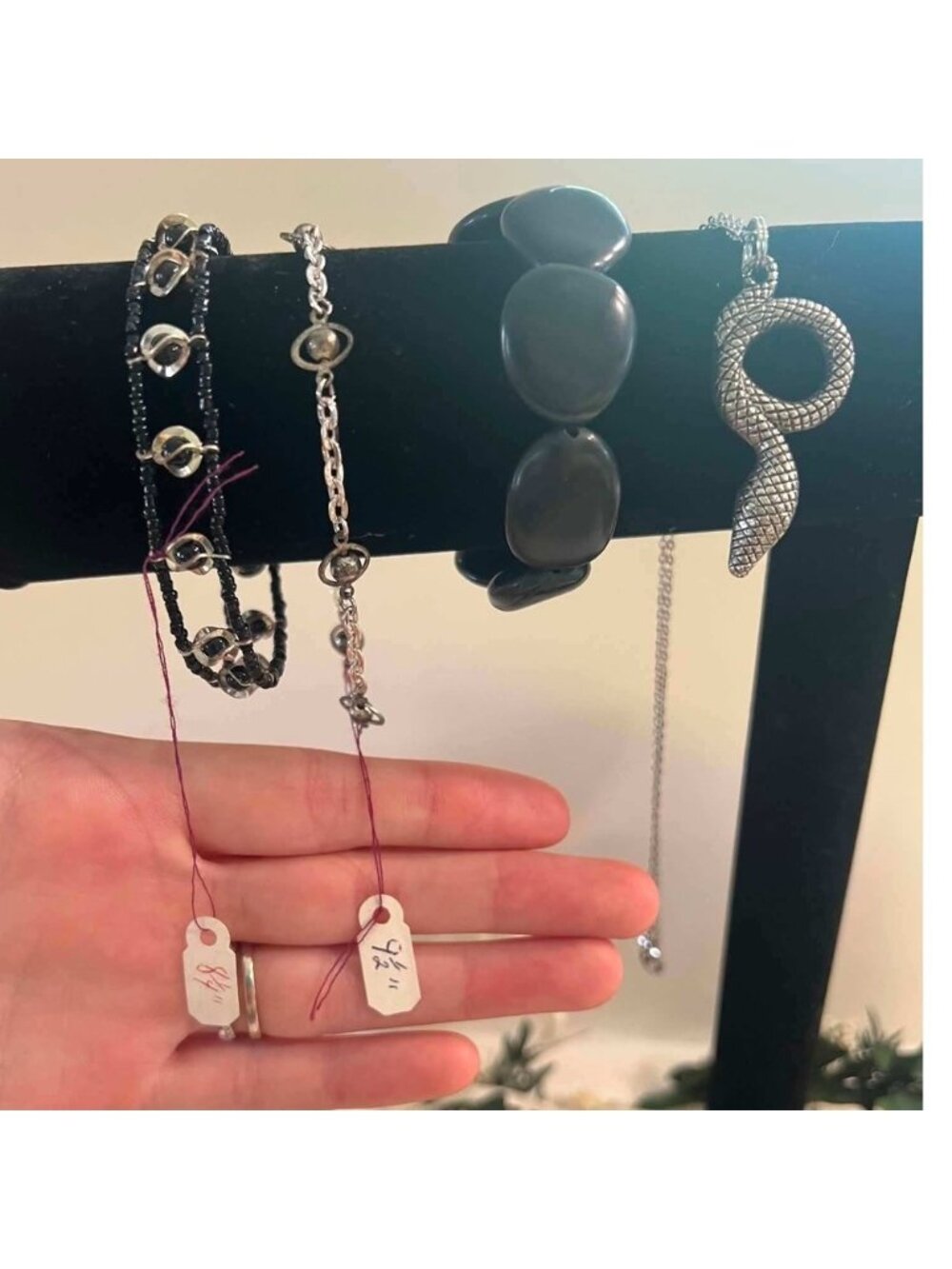 Witchy Goddess bundle 3 bracelets necklace, Handmade Canada entire bundle - Picture 2 of 2